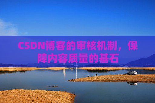 CSDN博客的审核机制，保障内容质量的基石